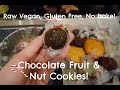 LAST MINUTE! Raw Vegan No bake, Gluten Free, cookies!