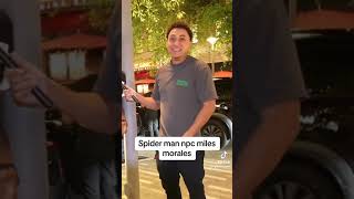 Spider Man NPC Miles Morales interview