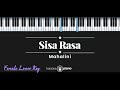 Sisa Rasa - Mahalini (KARAOKE PIANO - FEMALE LOWER KEY)