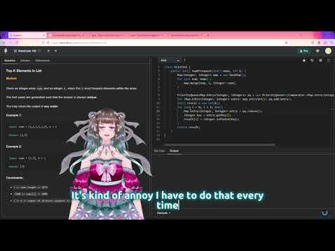 NeetCode: Top K Elements in List | Arrays & Hashing  (5/9) || AC Codethrough | Java