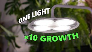 SANSI 100/125W Tall Standing Grow Light - Transform your indoor plant corner🌿