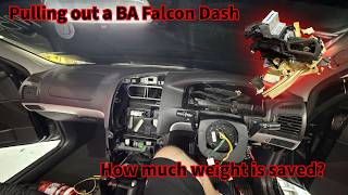 Project No Prep BA Ep 31: Pulling the dash and stripping weight