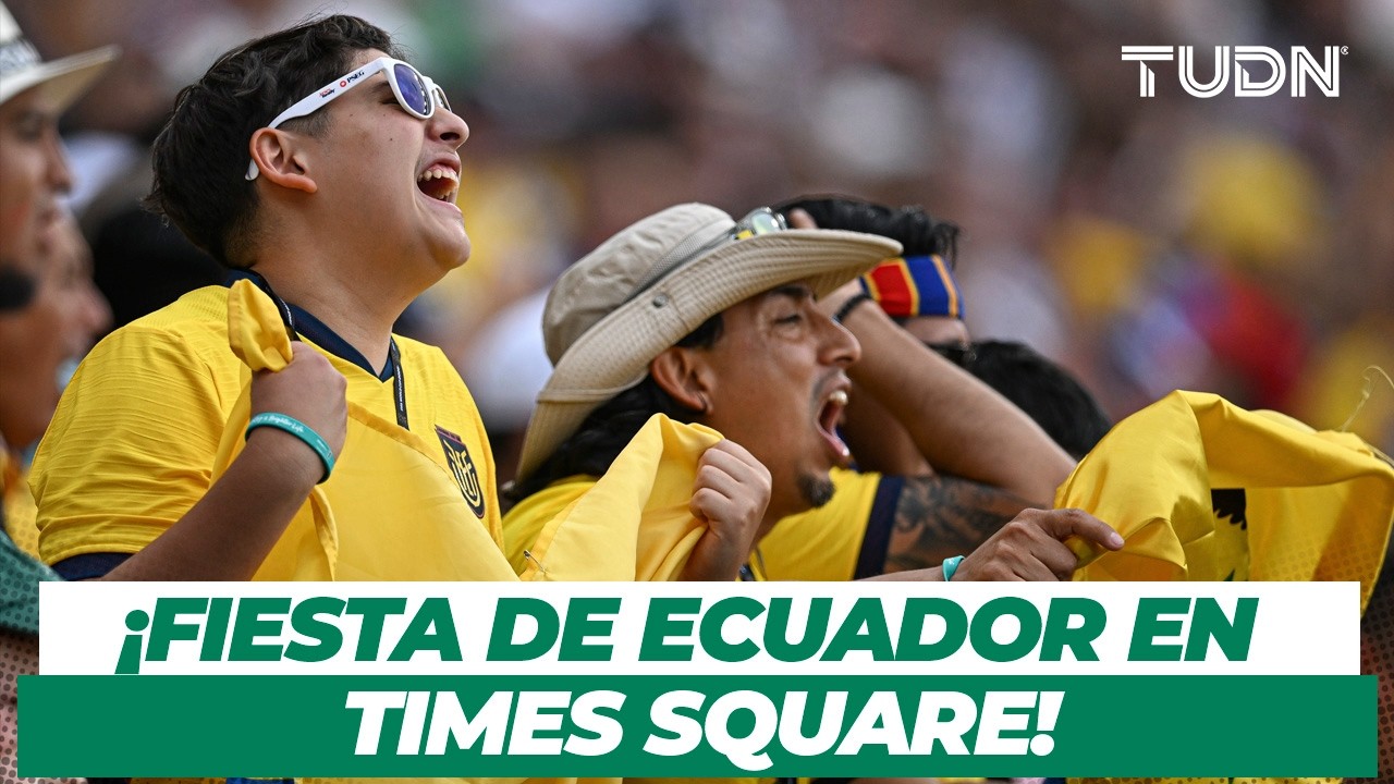 Festejos Ecuador - Desde Nueva York | Ecuador 2-1 Alemania