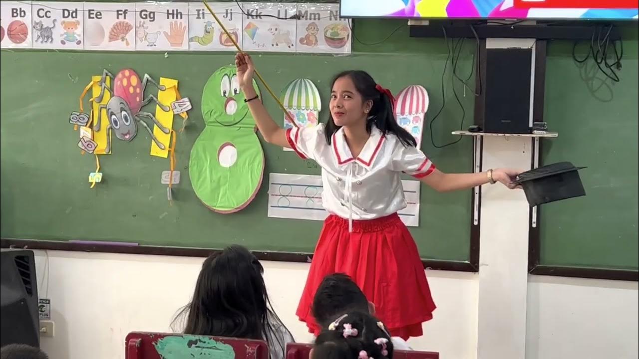 DEMONSTRATION TEACHING IN KINDERGARTEN - YouTube
