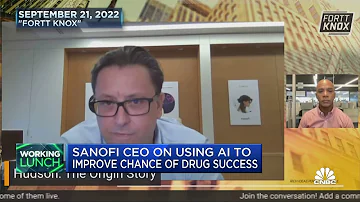 Sanofi CEO on using AI to support drug trials