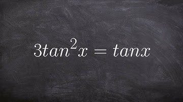 How to solve a trig equation with tangent on both sides