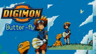 DIGIMON ADVENTURE OP - BUTTER-FLY [Fandub Español Latino TV Size] Akamatsu