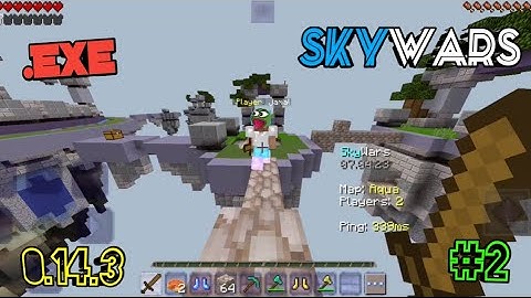 I am back in LightWix SkyWars 😂 [.exe #2] | Mcpe 0.14.3, Craftsman Old