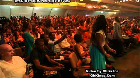 M.I, Jesse Jagz, Brymo & Ice Prince Performs at the VGM Awards in Ghana