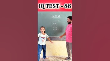 IQ Test - 88 / Brain Test / innovative ideas #education #maths #school #viralshorts #youtubeshorts