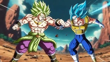 Gogeta Blue vs Broly — Planet-Shaking BattleThe Ultimate Saiyan Clash | Gogeta