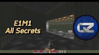 Ultimate Doom E1M1 (Hangar) All Secrets