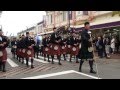 Ilt city of invercargill highland pipe band  winning and innovative street march  timaru 2013