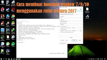 Cara Membuat Bootable Windows 7/8/10 Menggunakan Rufus Terbaru 2017