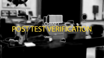 NIST  Charpy Verification Program