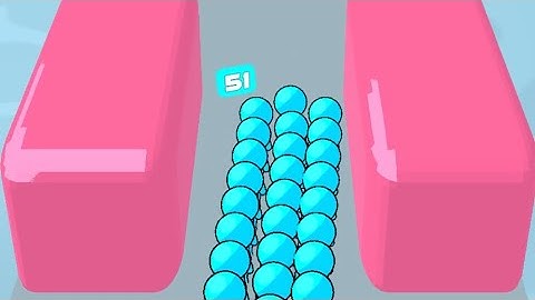 Runner Pusher - All Levels Gameplay Android, iOS