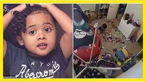 Cậu bé 3 tuổi tự dọn căn phòng bừa bộn ngăn nắp trở lại chỉ sau vài phút - Quỳnh Kool - Làm Đẹp Tự