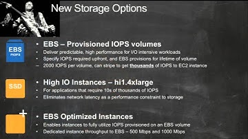 AWS re: Invent DAT 203: Optimizing Your MongoDB Database on AWS