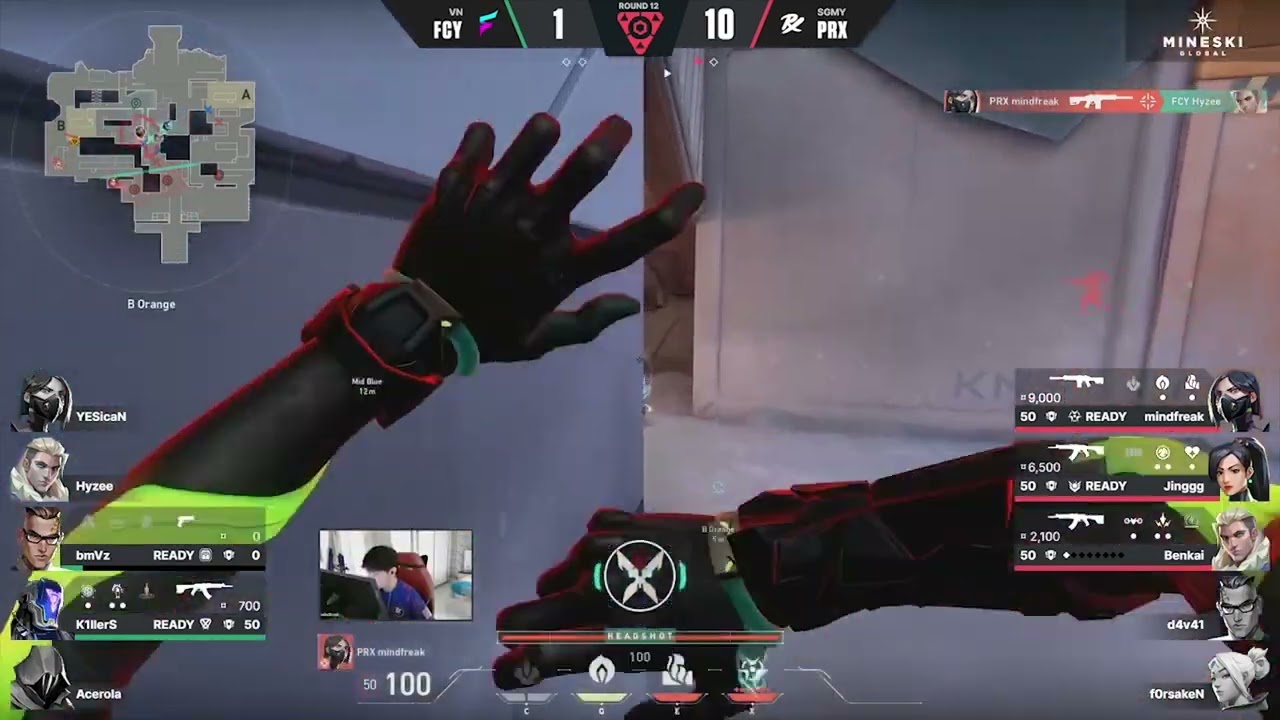 mindfreak 4 Kills vs Fancy United Esports | Paper Rex vs Fancy United Esports | VCT Challengers APAC