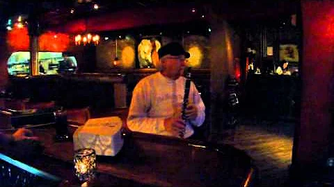 Joe Pless on Clarinet at the Red Pony
