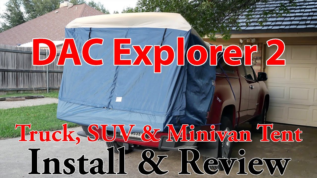 Truck, SUV & Minivan Tent: DAC Explorer 2 Install & Review - 4k UHD