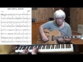 Sentimental journey  jazz guitar  piano cover  yvan jacques