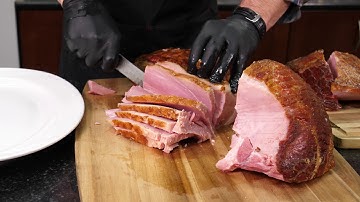How to Carve a Whole Bone-In Ham (For Beginners)