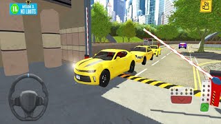 Camaro Driving on Multi Floor Garage #8 – Car Parking Sim | Android Gameplay screenshot 5