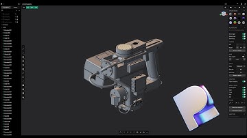 Aliens M314 Motion Tracker modeling timelapse - Plasticity
