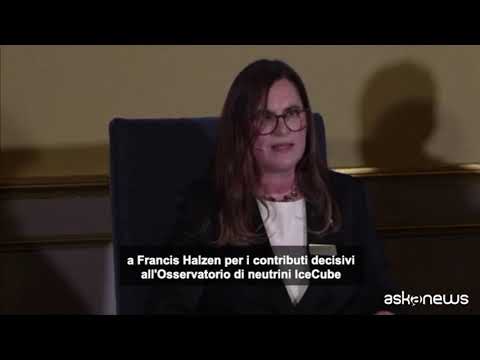 Video Il Premio Nobel per la Fisica al belga Francis Halzen
