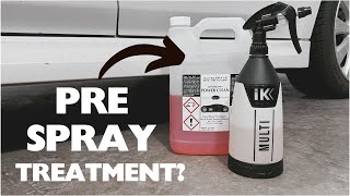 Is Power Clean Effective As A Pre Spray Wash?