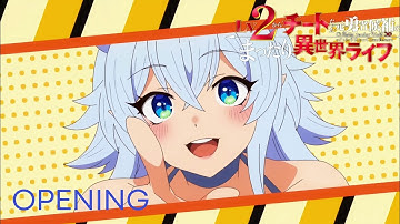 「Creditless」Chillin in Another World With Level 2 Super Cheat Powers OPENING - 『Danna-Sama』4K 60FPS