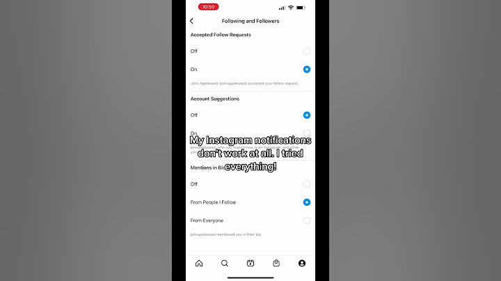 Need help with missing push notifications! #instagram #techsupport