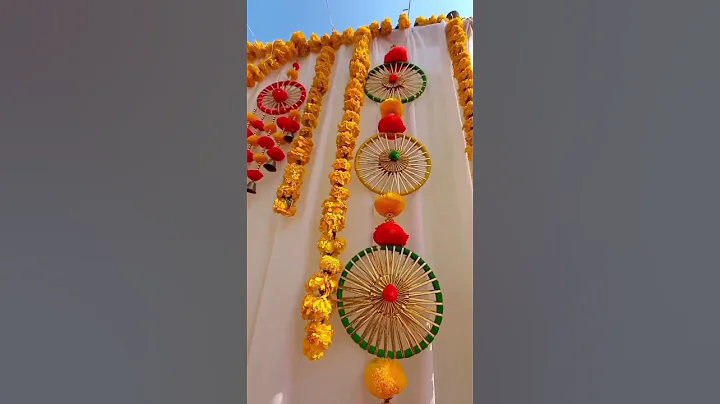 haldi decoration event #haldi #dhulanmehndi #youtubeshorts  #youtube #video #dhulanmehndi