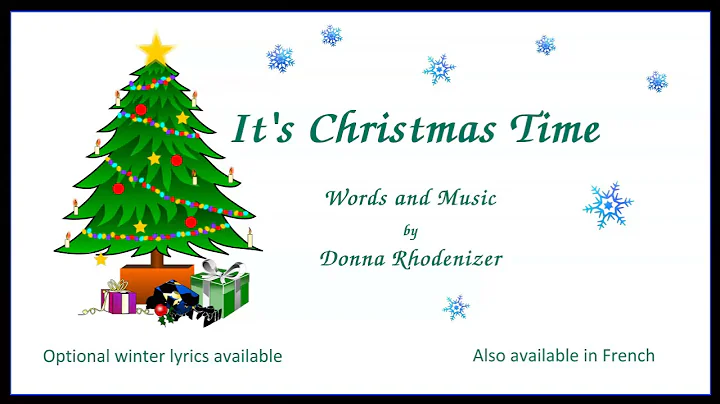 I'm Gonna Build a Snowman - Song for Young Singers - by Donna Rhodenizer