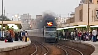 [ قطارات مصر ] الهنشل مولعها نار 🔥