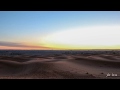 מרוקו - גמלים וזריחה בסהרה  Morocco Sahara camels and sunrise