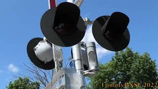 [New Signals] End St. Grade Crossing Update Galt, IL 6/27/22
