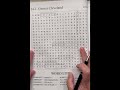 Word Search Grover Cleveland 3 #shorts