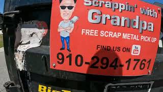 Picking up and dropping of scrap metal by Scrapping with Grandpa 1,457 views 2 weeks ago 8 minutes, 12 seconds