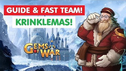 Gems of War Krinklemas Event Guide and Team! Best gameplay and strategy?