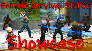 Zombie Survival SNPCs Showcase | Garry
