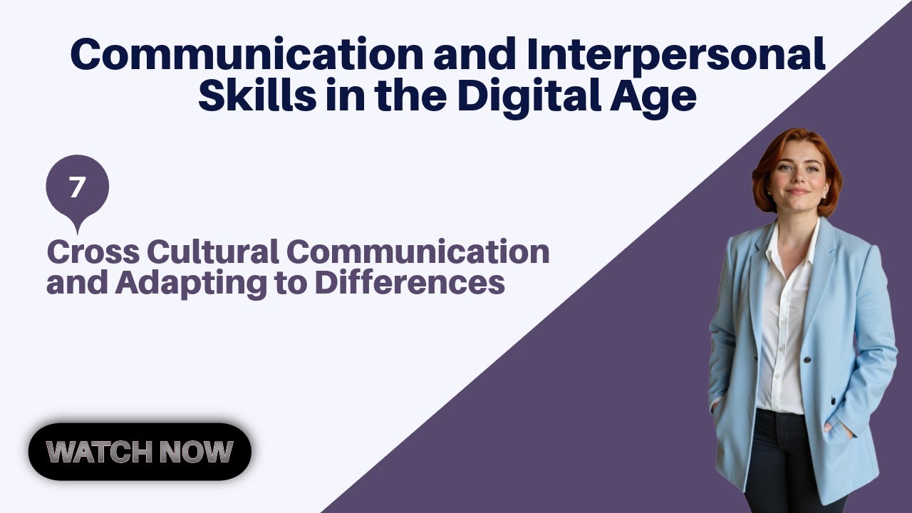 7- Cross Cultural Communication and Adapting to Differences (END) - YouTube