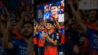 RCB Fan's Pure Emotion at M. Chinnaswamy Stadium! ❤️🏏 #RCB#ai #cricket #shorts #viral