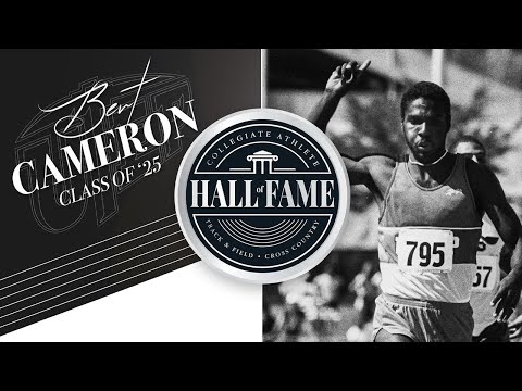Bert Cameron - Collegiate Athlete Hall of Fame 2025 Inductee