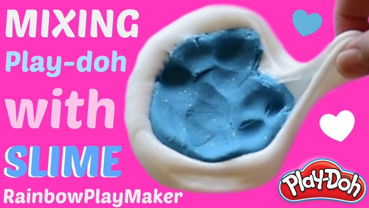 Diy Mixing Play Doh With Slime Experiment Video What Do You Think Happens