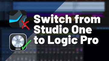 Switching from Studio One to Logic Pro