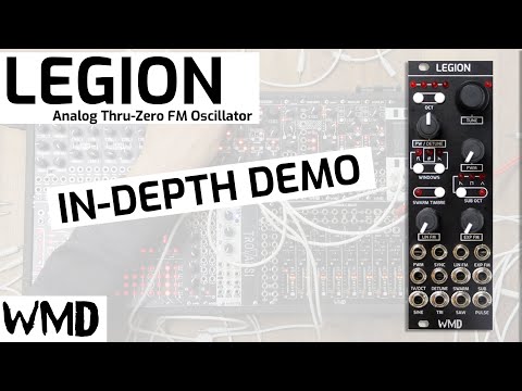 WMD Legion - Eurorack Analog Oscillator - In Depth Demo