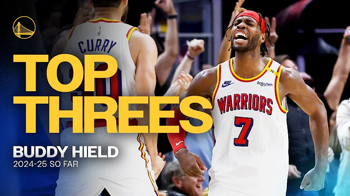 Buddy Hield TOP THREES From The 2024-25 Warriors Season So Far