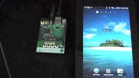 PIC24F Accessory Development Starter Kit for Andriod